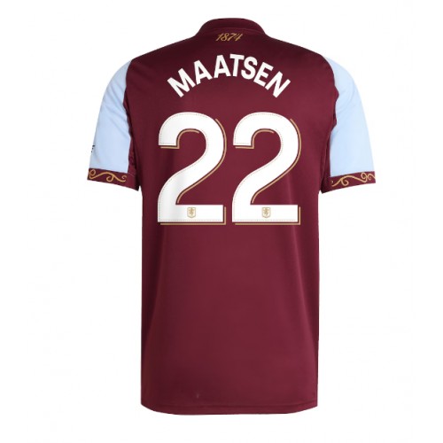 Pánský Fotbalový dres Aston Villa Ian Maatsen #22 2025-26 Domácí Krátký Rukáv